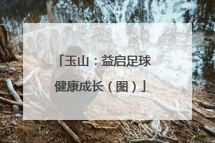 玉山：益启足球 健康成长（图）