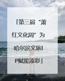 第三届“萧红文化周”为哈尔滨文旅IP赋能添彩