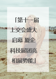 第十一届上交会盛大启幕 厦企科技展团亮相展势能