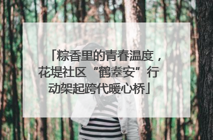 粽香里的青春温度，花堤社区“鹤耋安”行动架起跨代暖心桥