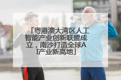粤港澳大湾区人工智能产业创新联盟成立，南沙打造全球AI产业新高地