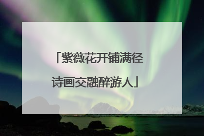 紫薇花开铺满径 诗画交融醉游人