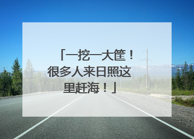 一挖一大筐！很多人来日照这里赶海！