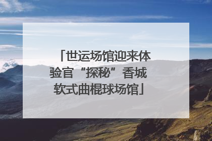 世运场馆迎来体验官“探秘”香城软式曲棍球场馆