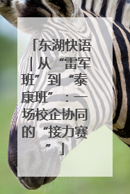 东湖快语｜从“雷军班”到“泰康班”：一场校企协同的“接力赛”