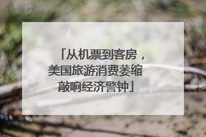 从机票到客房，美国旅游消费萎缩敲响经济警钟