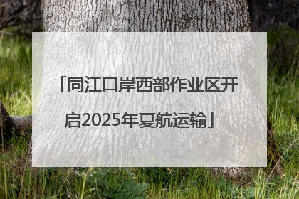 同江口岸西部作业区开启2025年夏航运输
