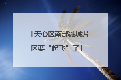 天心区南部融城片区要“起飞”了