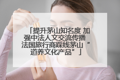 提升茅山知名度 加强中法人文交流传播 法国旅行商踩线茅山“道养文化产品”