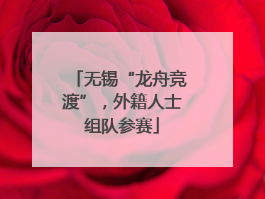 无锡“龙舟竞渡”，外籍人士组队参赛