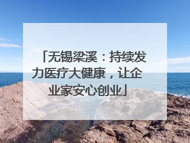 无锡梁溪：持续发力医疗大健康，让企业家安心创业