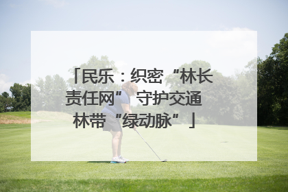 民乐：织密“林长责任网” 守护交通林带“绿动脉”