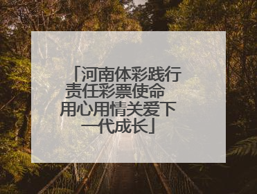 河南体彩践行责任彩票使命 用心用情关爱下一代成长