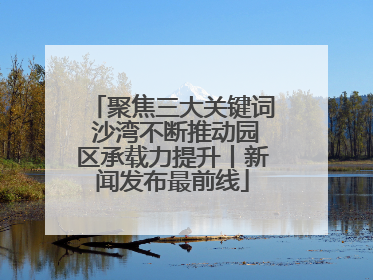 聚焦三大关键词 沙湾不断推动园区承载力提升丨新闻发布最前线