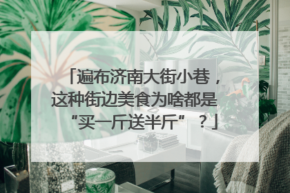 遍布济南大街小巷，这种街边美食为啥都是“买一斤送半斤”？