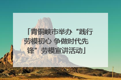 青铜峡市举办“践行劳模初心 争做时代先锋”劳模宣讲活动
