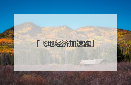 飞地经济加速跑